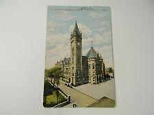 Vintage 1908 City Hall Cincinnati Ohio Postcard - P35 picture