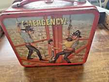 Vintage 1973 Emergency Squad 51 Aladdin metal lunch box with thermos--994.24 picture
