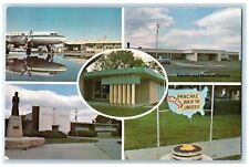 c1950's Pancake Hub Of The Universe Home Multiview Liberal Kansas KS Postcard picture
