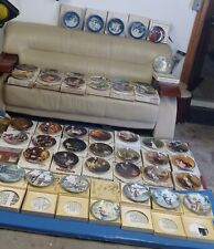 43 Vintage Plate collections Boxes with Paperwork *Norman Rockwell, Knowles ect. picture