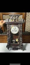 1880’s Antique German Junghans Spring Driven Wall Clock picture