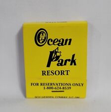Vintage Ocean Park Resort Hotel Matchbook Myrtle Beach SC Advertising Full picture