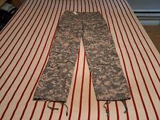 U.S. Army ACU Camouflage Flame Resistant Combat Trousers Size Medium-Long New picture