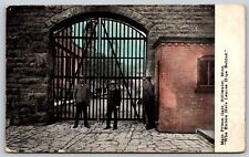 Postcard Main Prison Gate, Stillwater, Minnesota 1908 U107 picture