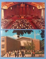 RARE WHEATON BIBLE CHURCH Postcard Lot~ Wheaton IL Interior & Exterior Views picture