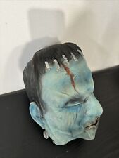 Vintage Rare Frankenstein Rubber Mask Halloween Latex picture