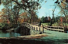 Postcard Old North Bridge, Concord Massachusetts MA Vintage picture