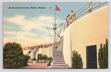 1940s Marine Studios Oceanarium Aquarium Vintage Marineland Florida FL Postcard picture