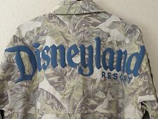 Disneyland Resort Spirit Jersey Shirt Jacket Tropical Palm Buttons Down Medium  picture