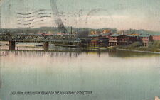  Postcard East from Huntington Bridge Housatonic Derby CT  picture