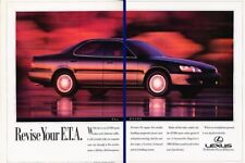 1992 Lexus ES300 Original 2-page Advertisement Print Art Car Ad K69 picture