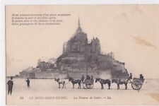 CPA 50 NORMANDY approx. Avranches Pontorson MONT SAINT-MICHEL cars by GENETS picture