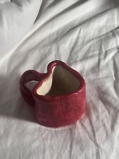 Handmade Ceramic Heart Shape Mug picture