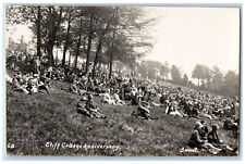 Calver Derbyshire England Postcard Cliff College Anniversary c1910 RPPC Photo picture