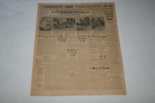 Los Angeles Evening Herald 1928 August * Front Page + Editorial + The May Co. Ad picture