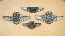 Lot Of 4 Air Force Pilot/Navigator Wings Pins - N.S. Meyer New York - KREW G-I picture