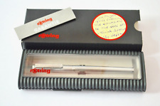 VINTAGE ROTRING FOUNTAIN PEN , M-MEDIUM STEEL NIB , MADE IN WEST GERMANY picture