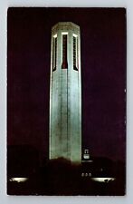 Lincoln NE-Nebraska, University of Nebraska Mueller Tower, Vintage Postcard picture