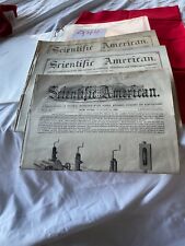 944 CIVIL WAR AND GOLD RUSH SCIENTIFIC AMERICAN THREE COPIES.USN TORPEDO picture