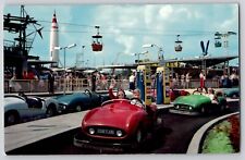 1950s Disneyland Anaheim CA Freeway of the Future Postcard E-2 *RARE Unused picture
