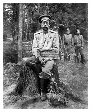 THE LAST KNOWN PHOTO OF CZAR NICHOLAS II ROMANOV FAMILY 1917 8X10 B&W PHOTO picture