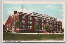 Armory Building Duluth MN Minnesota Posted 1934 Postcard picture