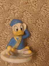 Vintage 1987 Donald Duck On Ice Mini Ceramic Figurine The Disney Collection  picture