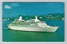 Ships -M/S Sea Venture, NY To Bermuda & West Indies Vintage Souvenir Postcard picture