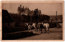 CPSM PF 60 - PIERREFONDS (Oise) - 19. Castle East Side (Animated, Horses) picture