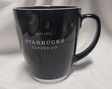 Starbucks Coffee Co. Est. 1971 Mug black 18 oz 2007 - Used picture