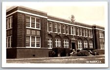 De Ridder Louisiana~Public Building~School? 1940S RPPC picture