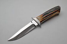 Handmade Bob Loveless Knife, Hunting Knife, Custom handmade Knife, Stag Horn picture
