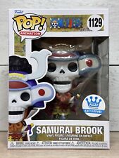 NEW FUNKO POP SAMURAI BROOK #1129 SHOP EXCLUSIVE ONE PIECE *SHIPS NOW* picture