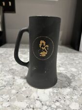 *rare* (2pc)Vintage 1950s PLAYBOY CLUB black frosted beer stein mugs picture
