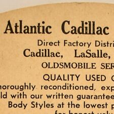 1930s Atlantic City Cadillac Company Chrysler LaSalle Pontiac Albany Avenue NJ picture