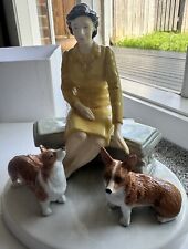 Royal Doulton Queen Elizabeth II At Home Figurine  picture