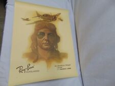 Vintage 1950s WW2 Ray-Ban Sunglasses Aviator Poster Advertisement S9683 Bausch picture