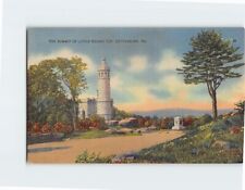 Postcard Summit of Little Round Top Gettysburg Pennsylvania USA picture