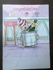 Congratulations General Everyday Card “ Curly Dog “ New W Envelope picture