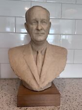 Lyndon Johnson Composite Material Bust By Jimilu Mason picture
