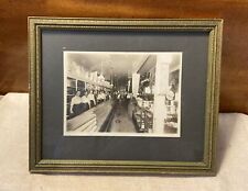 Original B&W Photo“Mercantile Store W/Employees” W/Antique 8x10” Frame & Glass picture