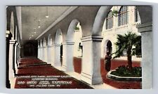 San Diego CA-California, Colonnade Patio Southern California, Vintage Postcard picture