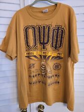 Vtg Omega Psi Phi Fraternity Tshirt Size XL The Brand of an Omega Man (FJ) picture