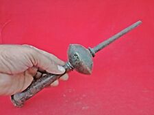 Rare Vintage 1900's Hand Carved Mughal Spear Head Lance Dagger Point Collectible picture