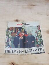 Princess Diana Death Funeral Newspaper September 7th 1997 Indiana Post Tribune  picture