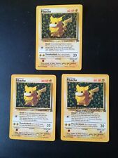 Pokemon Lot 3x Ivy Pikachu No. 1 Lppcollecting Golden Stamp NM Player Promo picture