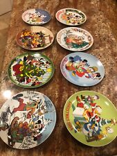8 - DISNEY Christmas plates  - 1979, 1980,1983,1984,1985,1986,1988,1989 picture