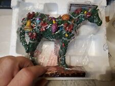 THE TRAIL OF PAINTED PONIES DECK THE HALLS HORSE Christmas picture