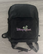 Disney Quest Black Backpack Medium Mickey NWOT picture