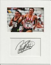 Roger Black athletics signed genuine authentic autograph signature and photo COA picture